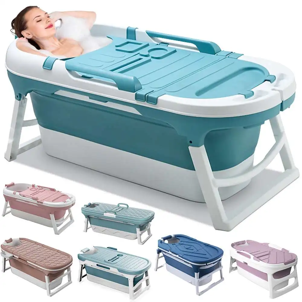 

Ванна для взрослых и детей, большая, складная, массажная, двойное использование