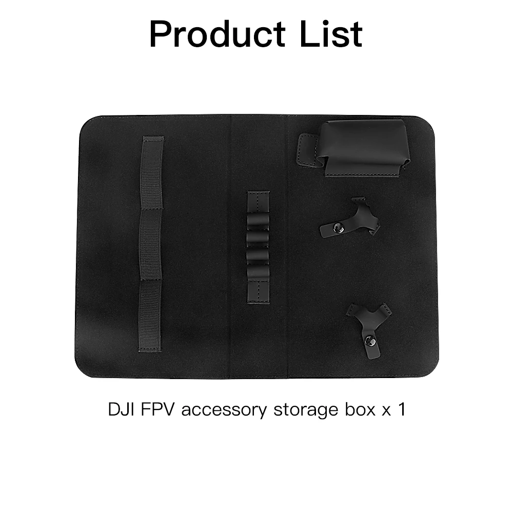 Сумка для хранения DJI FPV чехол из искусственной кожи аккумулятора кабеля передачи
