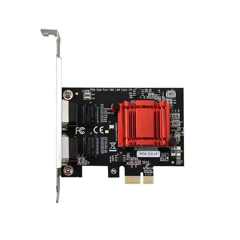 Чип PCIe2.0 X1 Intel intel82576 RJ45 Двухпортовая гигабитная Серверная сетевая карта