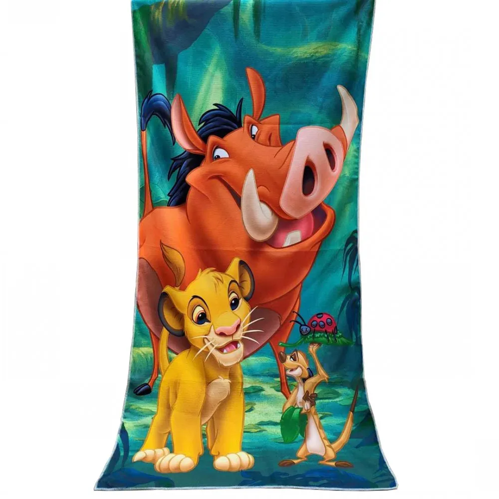 Мультяшный флуоресцентный чехол для детей мальчиков и девочек 75x150 см полотенце