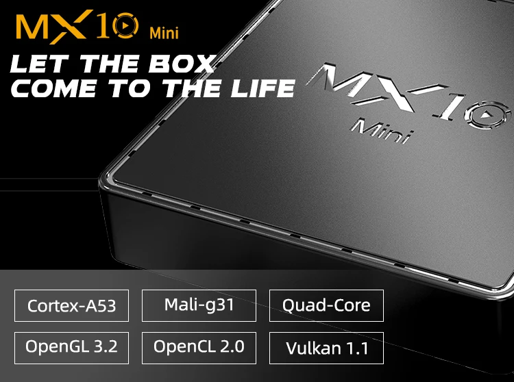 MX10 мини ТВ Box Android 10 allwinner h313 процессорный кулер для 1Гб 8Гб 2g/16g h616 4g 32 ГБ 4 64 с 2 5g Wi-Fi 6K