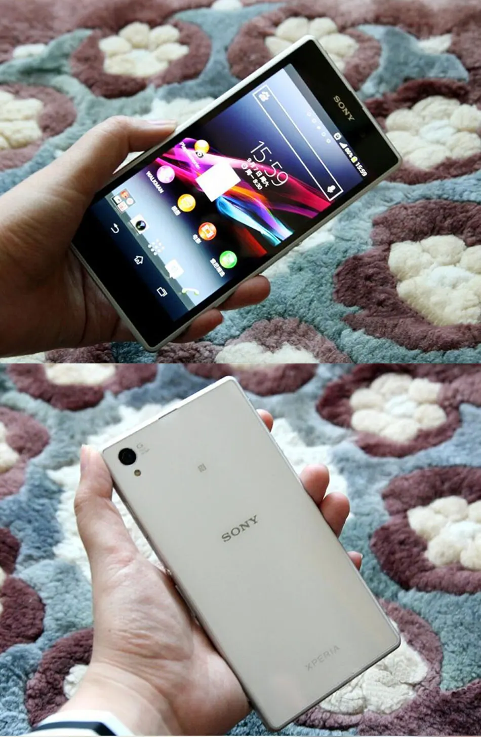 Мобильный телефон sony Xperia Z1 C6903 4G LTE 2 Гб ОЗУ 16 Гб ПЗУ Snapdragon 800 четырехъядерный 5," 1080x1920 Android смартфон NFC