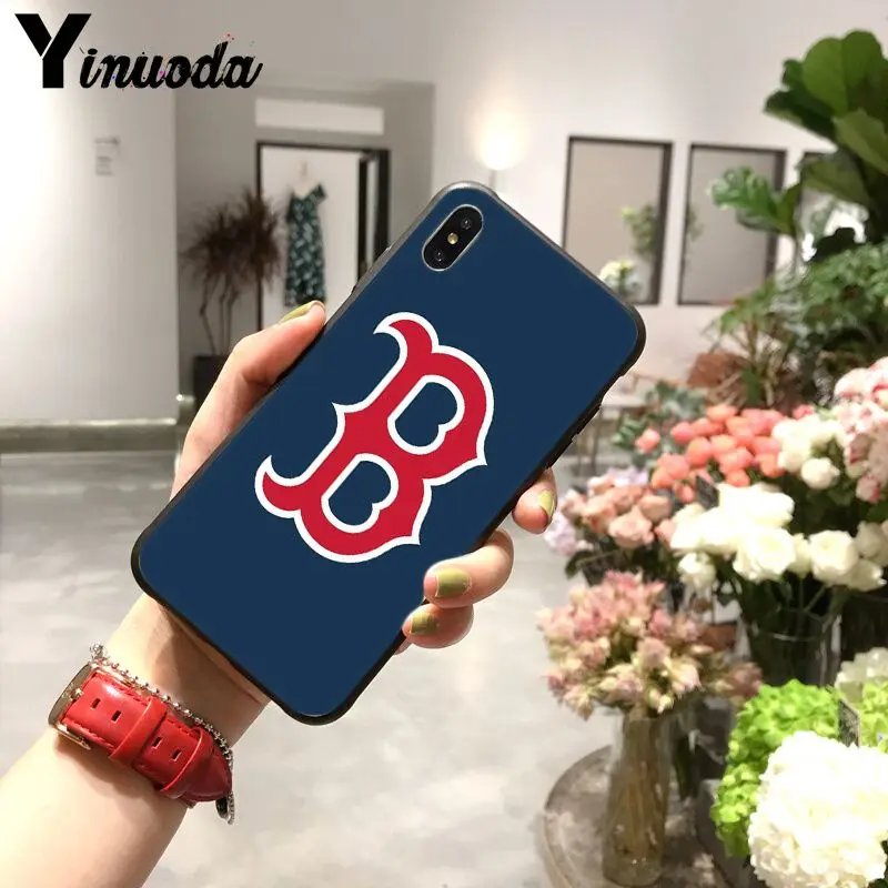 A4 Yinuoda New York Yankees Boston Red Sox бейсбольный Телефон чехол для iphone 8 7 6 6S Plus 5 5S SE XR X XS MAX 11pro max Coque Shell - Цвет: A4