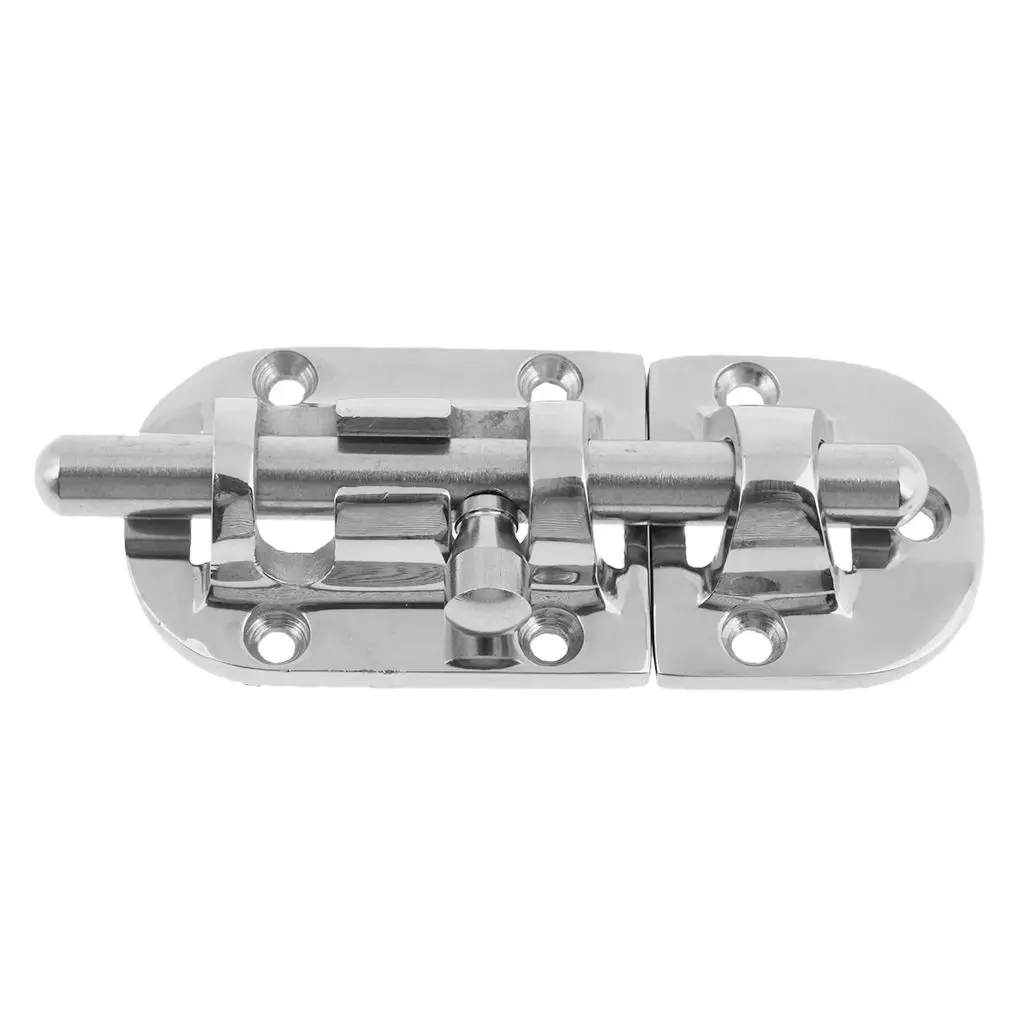 

316 Stainless Steel Boat Door Bolt Slide Lock Latch 90 X 38 X 3.4mm