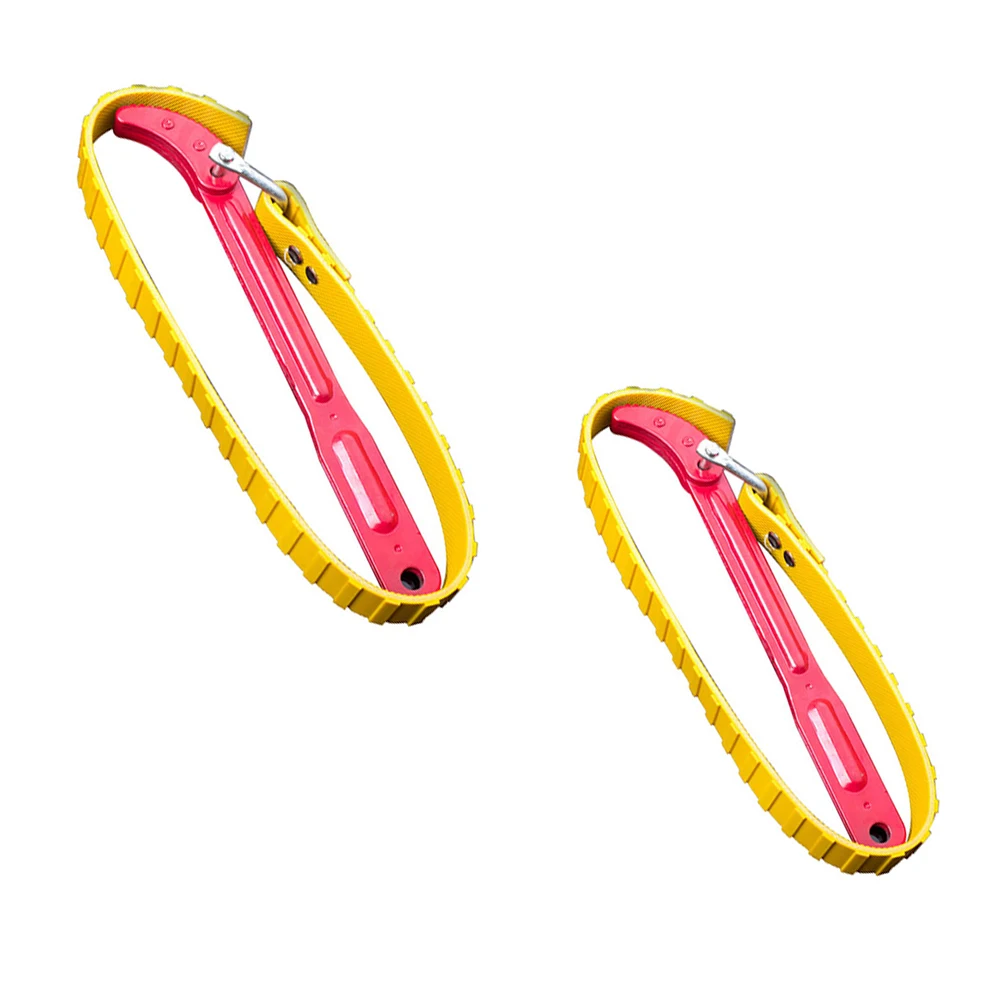 

Belt Wrench Oil Filter Puller Strap SpannerChain Oil Filter Cartridge Disassembly Tool Oil Filter Wrench Adjustable Strap Opener