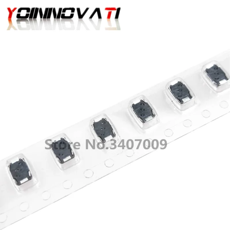 Фото Тактовый переключатель 3*4*2 мм 100 шт. черепахи SMD 2 контакта мини-кнопки Тактовый переключатель 3*4*2 мм 100 шт. черепахи SMD 2 контакта мини-кнопки