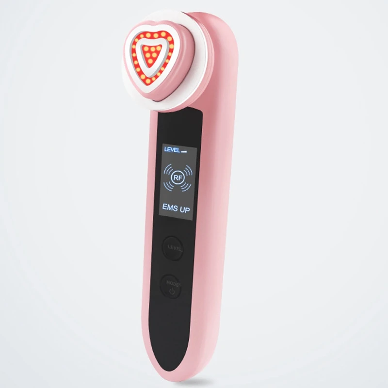 

Multifunctional Ultrasonic Color Light Ion Lifting and Tightening Radio Frequency Beauty Instrument