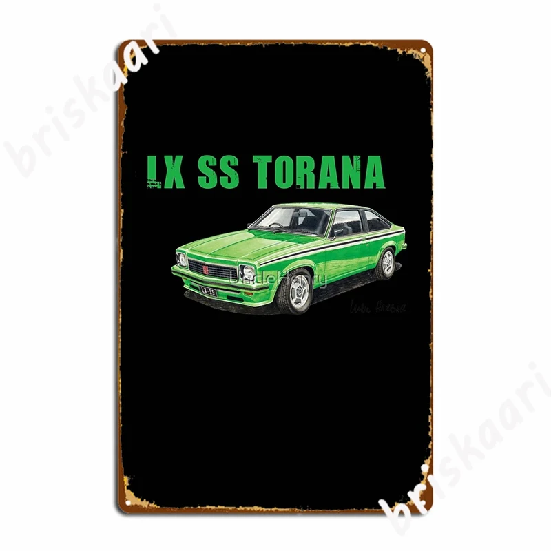 

Lx Ss Torana In зеленые металлические знаки роспись печать паб гараж настенная роспись жестяная вывеска плакаты