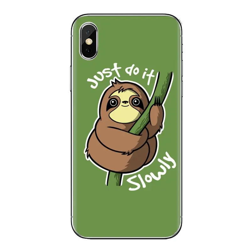 For Huawei Nova 2 3 2i 3i Y6 Y7 Y9 Prime Pro GR3 GR5 2017 2018 2019 Y5II Y6II Sloth Life Transparent Soft Shell Covers |