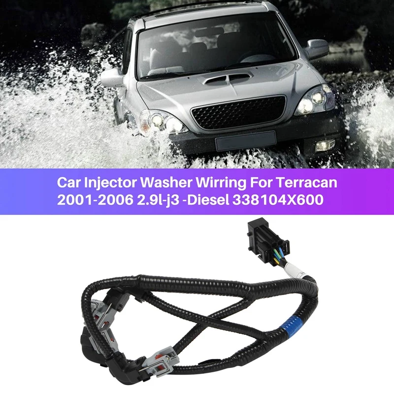 

Автомобильная Шайба форсунки проводка для Hyundai townan 2001-2006 2.9L-J3-сырая нефть 338104X600