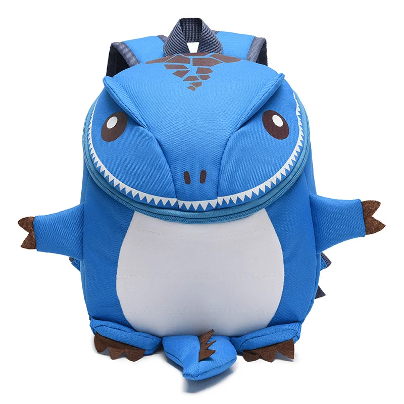 Рюкзак с 3D динозавром для мальчиков и девочек детский маленький школьный ранец