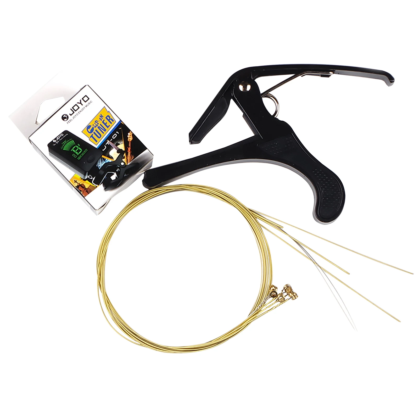 

Practical Guitar String Set Portable Steel Core Tuner Capo Musical Instrument Replacement Electric Bass Accessories Stable