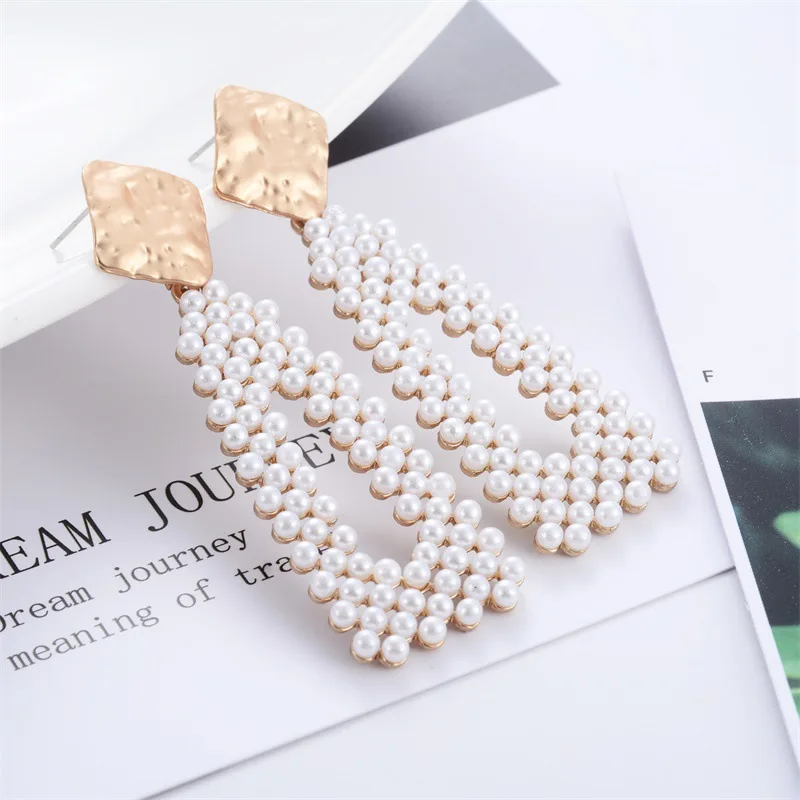 Корейские серьги с восточными воротами милые геометрические серьги-капельки