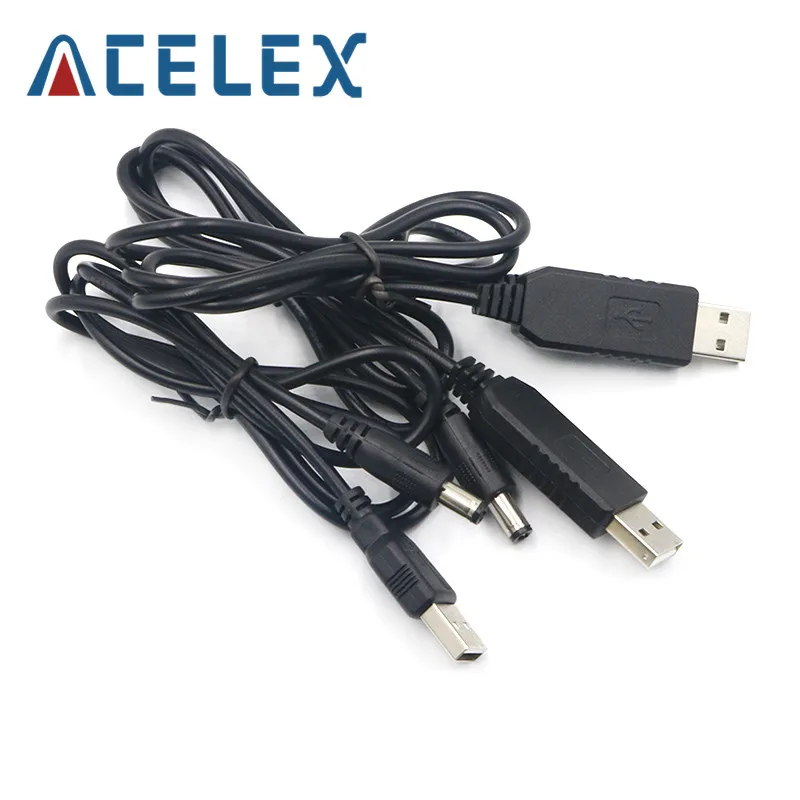 Usb Power Boost Line Dc 5v To 9v / 12v Step Up Module Converter Adapter Cable 2.1x5.5mm Plug | Обустройство дома