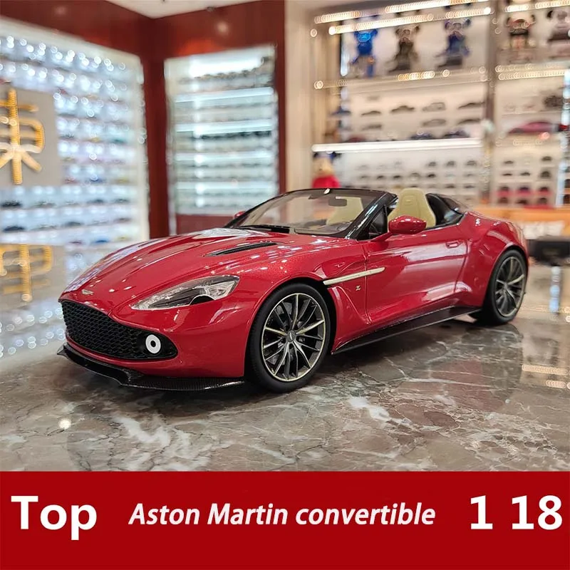 

1: 18 Aston Martin convertible vanquish Zagato limited edition alloy die casting car model collection gift