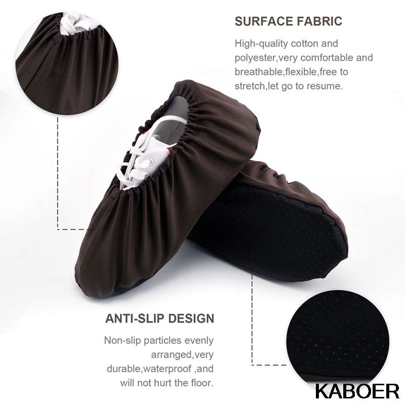 

6 Pairs Reusable Shoe Covers Household Thick Cloth Shoe Covers Washable Non-slip Unisex Guests Family Tools Home Gadgets