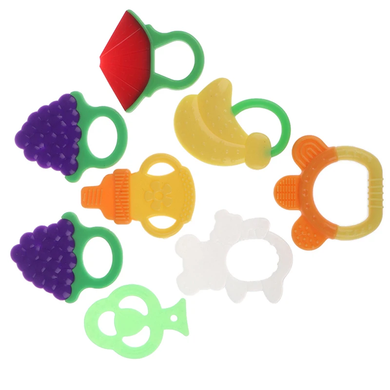 

4pcs set Baby Infant Toddler Teething Toys Safe Teether Set baby toys