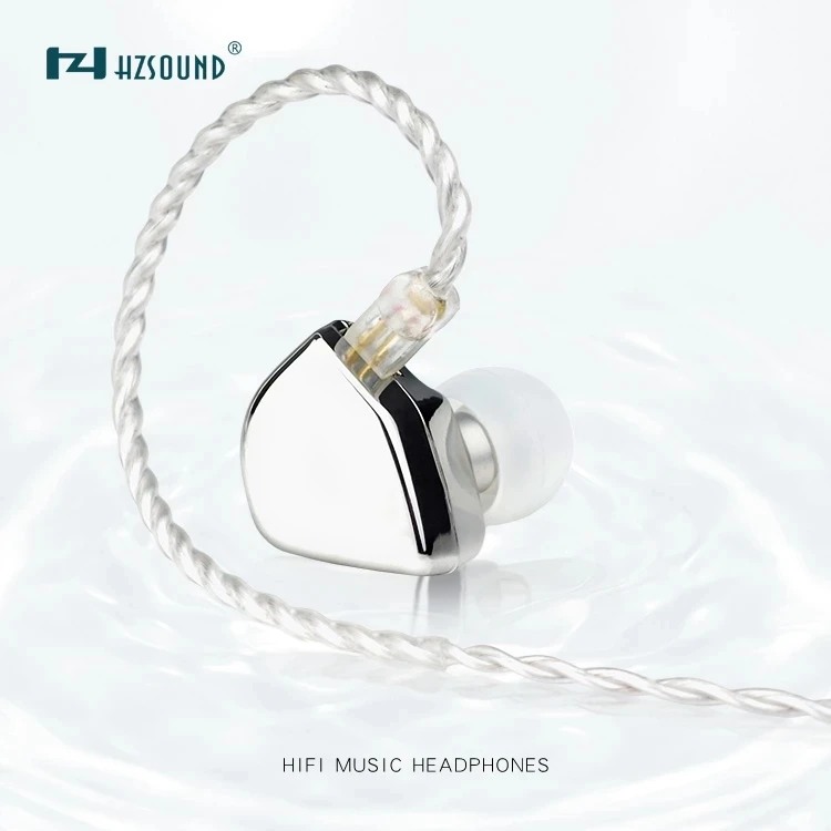 Наушники-вкладыши HZSOUND в форме сердца 10 мм с ЧПУ Hi-Fi гарнитура DJ монитор