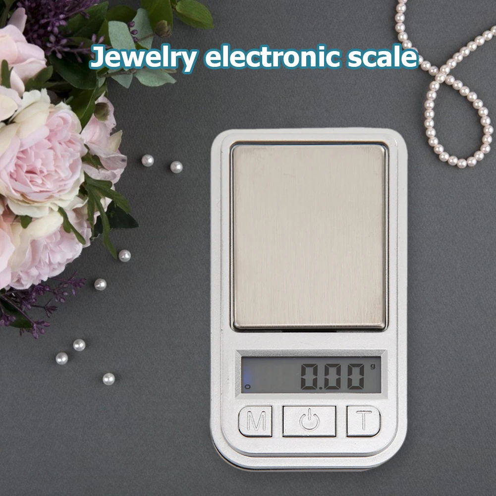 

Pocket Kitchen Scales Accurate Hand Weight Kitchen Digital Mini Jewelry Scale Milligrams Precision Balance Electronic Scale Food
