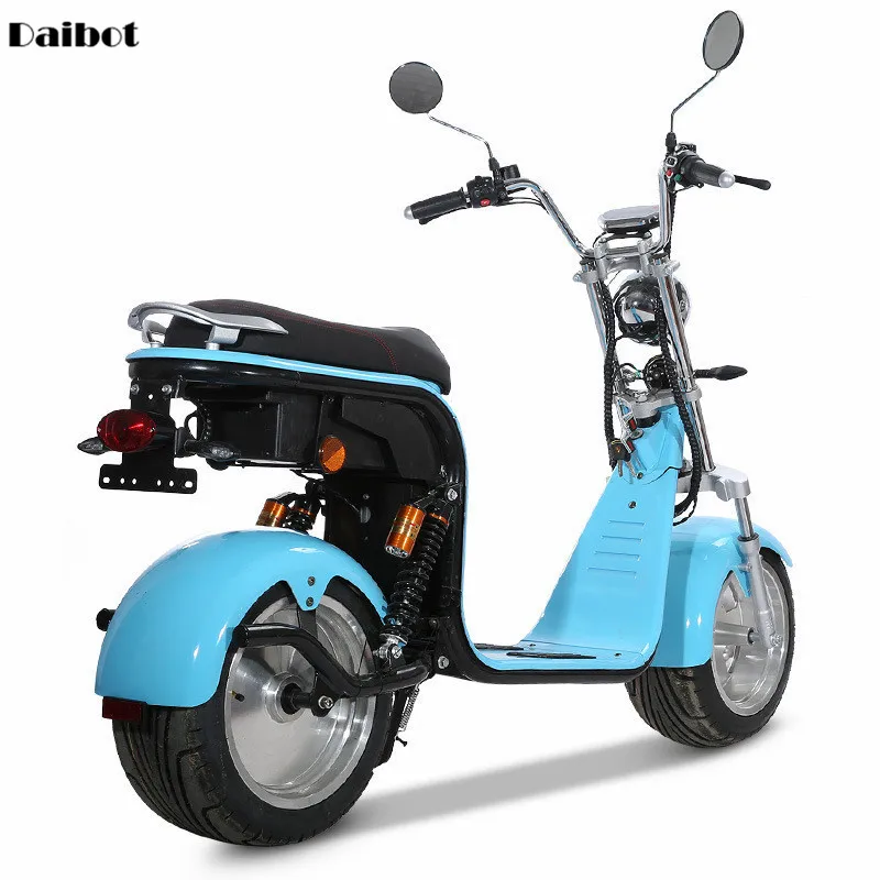 Bestellen Daibot Offroad Elektro-roller 2 Räder Elektrische Fahrräder Abnehmbare Batterie Motorrad 60V 1000W Elektrische Bikes Erwachsene