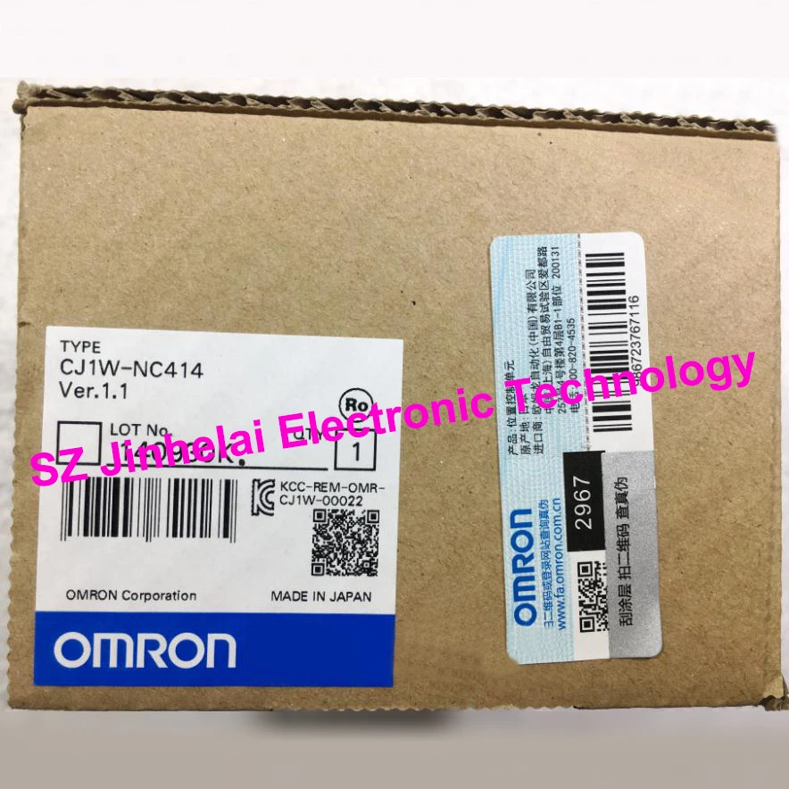 

New and original CJ1W-NC414 OMRON PLC Position control unit