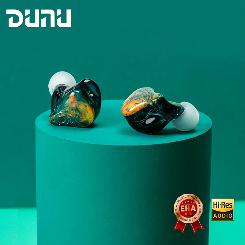 

Наушники-вкладыши DUNU Studio SA6, Hi-Fi монитор, 6BA наушники Drivers IEM, наушники-вкладыши с кабелем 0,78 мм Furukawa OCC, разъемы 2,5/3,5/4,4 мм