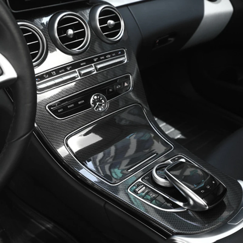 For Mercedes-Benz C-Class W205 GLC X253 Center Console Panel Sticker | Автомобили и мотоциклы