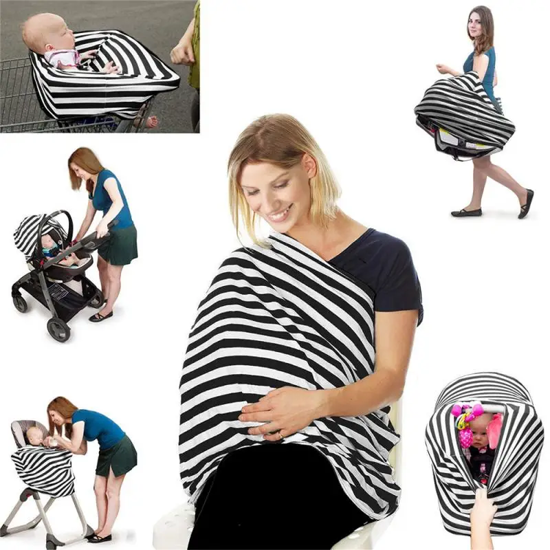 

Stroller Windshield Cover Breast-feeding Towel Windshield Safety Seat Cover Cloth Baby Stroller Accessories
