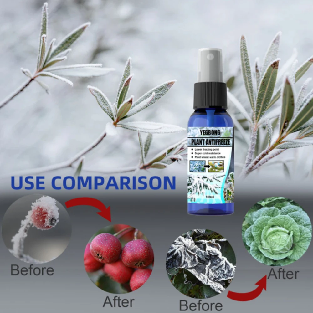 

Plant Antifreeze Spray Restore The Normal Growth And Repair Of Crops Cold-proof Gardening Supplies