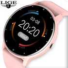 LIGE 2021 Новые смарт часы напоминание спортивные умные часы для мужчин женщин Ночная монитор сердечного ритма Водонепроницаемый часы для IOS Android
