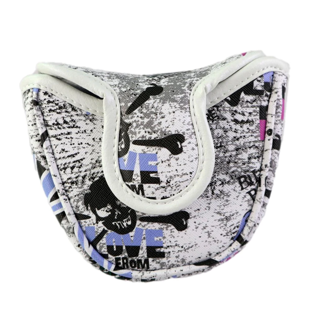 Магнитный Череп колотушка Для Гольфа Головные уборы Ретро центр клюшка для