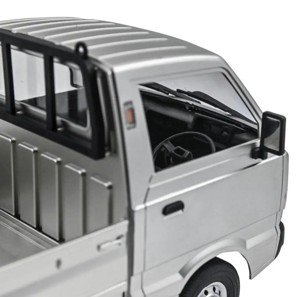 WPL D12 1/10 2 4 ГГц 4WD RC для грузовых автомобилей w/светодиодный светильник на дороге