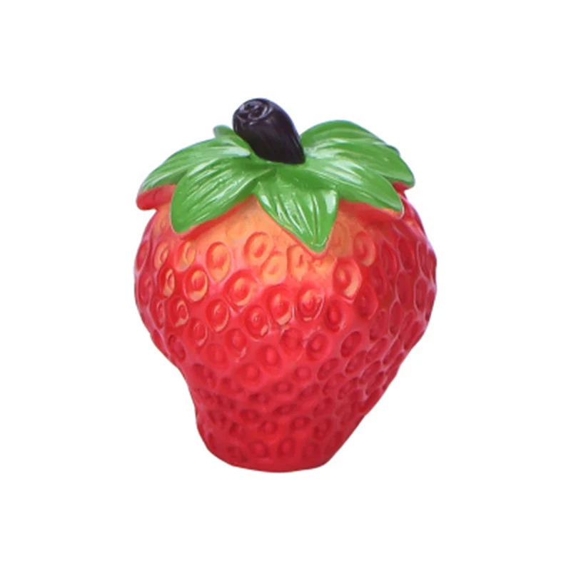 Искусственные фрукты арбуз клубника манго лимон личи персик канталупа ананас