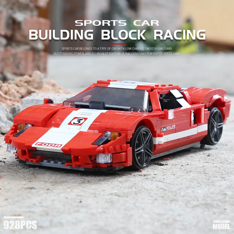 Высокотехнологичные автомобильные игрушки MOULD KING WX10001 совместимые со