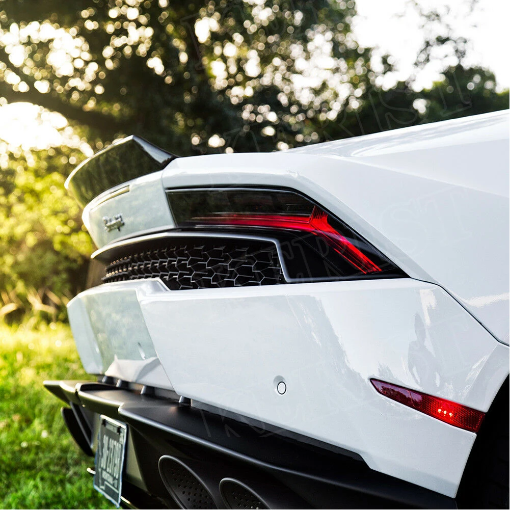 Спойлер из углеродного волокна на заднее крыло для Lamborghini Huracan LP580 LP610 Coupe 2-дверный