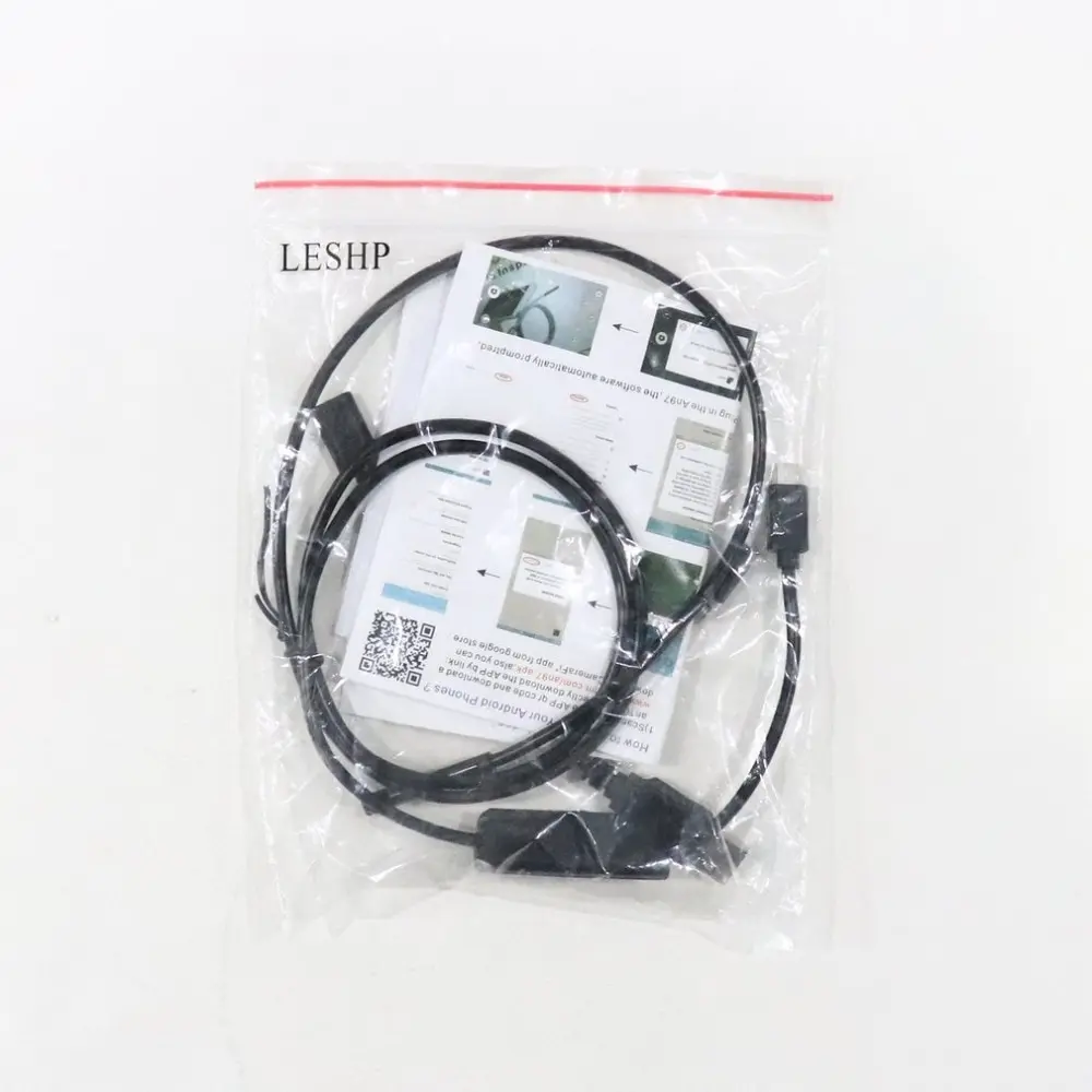 

6LED 1/1.5/2/3.5/5M 5.5mm Lens Endoscope Waterproof IP67 Inspection Borescope for Android PC Mini Camera 6 LED Light USB