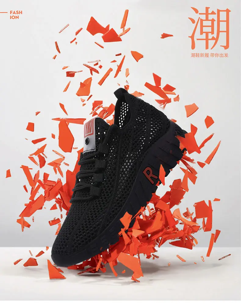 

Casual Sports Shoes 2021 New Breathable Soft-soled Women's Net Shoes Soft-soled Casual Walking Shoes Single Shoes Womens Shoes