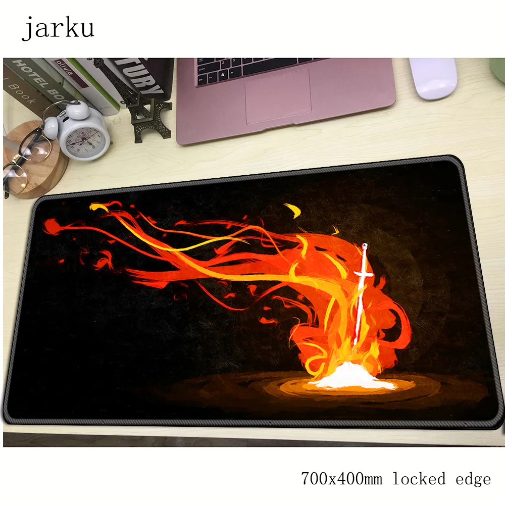 Коврик для мыши dark souls pad computador gamer mause 700x400X2MM padmouse большой персональный Мыши