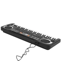 hot selling 61 keys electronic music keyboard organ with microphone children early educational tool