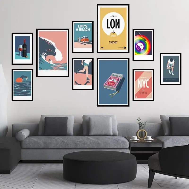 

Personalised Cycling Modern bike poster ideas for cyclist Posters for Room Aesthetic