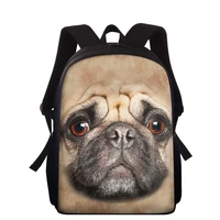 binienty 3pcs schoolbag for girls boys cute 3d dachshund dog print school bag kids book bags primary student bookbagpack