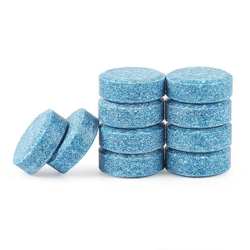 

10pcs/box Auto Solid Cleaner Car Windshield Wiper Glass Washer Compact Effervescent Tablets Window Repair