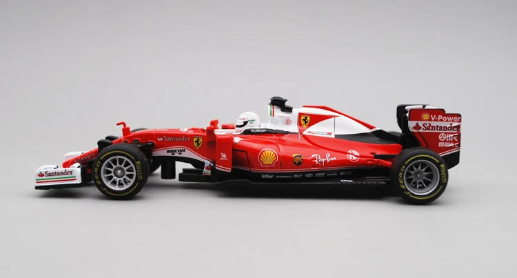 Bburago 1/32 1:32 Ferrari SF16 H S. Vettel No5 F1 формула 1 гоночный автомобиль литые модели игрушек