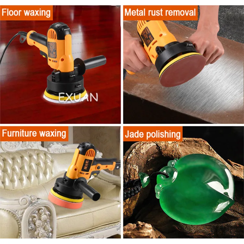 Полировальная машинка для автомобиля электрическая восковой обработки 220 В