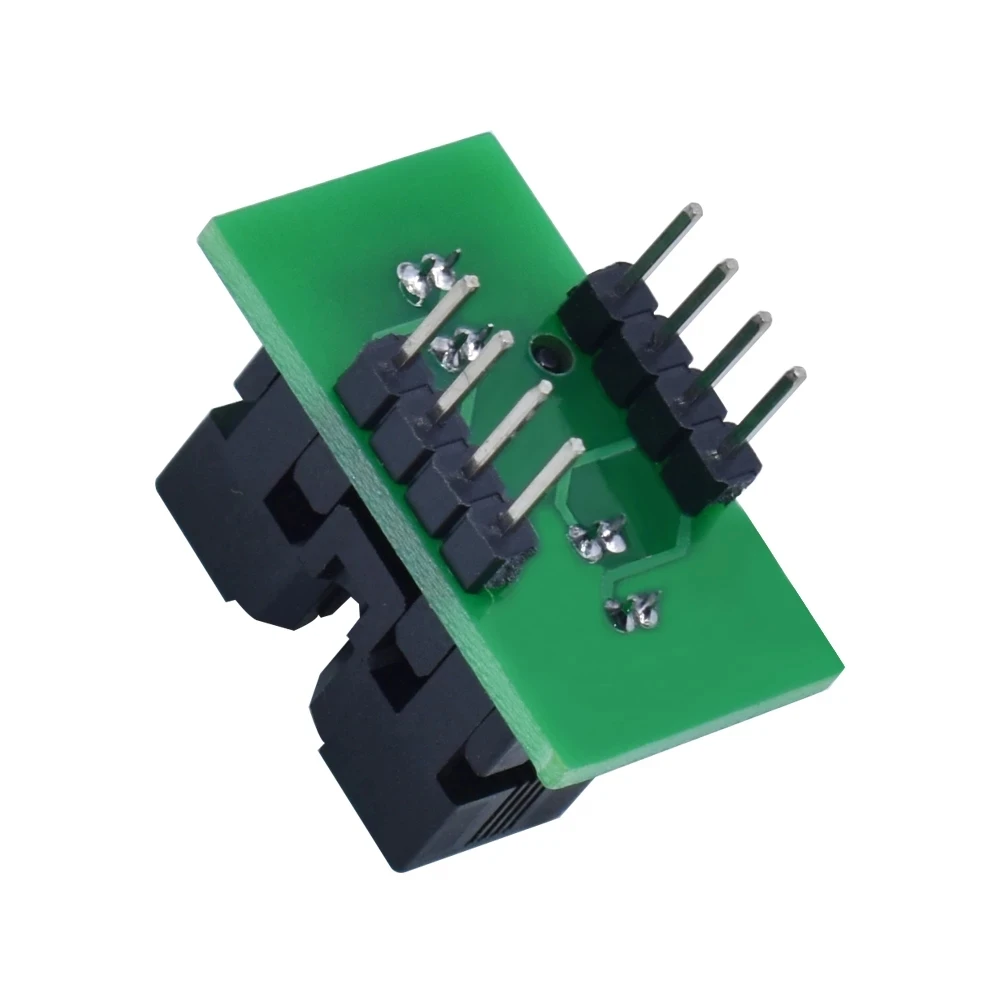 MSOP8 к DIP8 MCU Тестовая розетка для микросхем Адаптер программатора Розетка