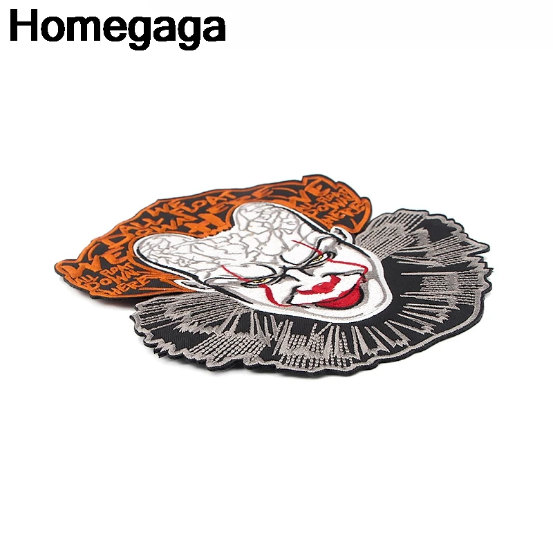 Homegaga Стивен Кинг это куртка большой размер нашивки вышитые железные на аксессуар новое поступление косплей одежда наклейки D2337