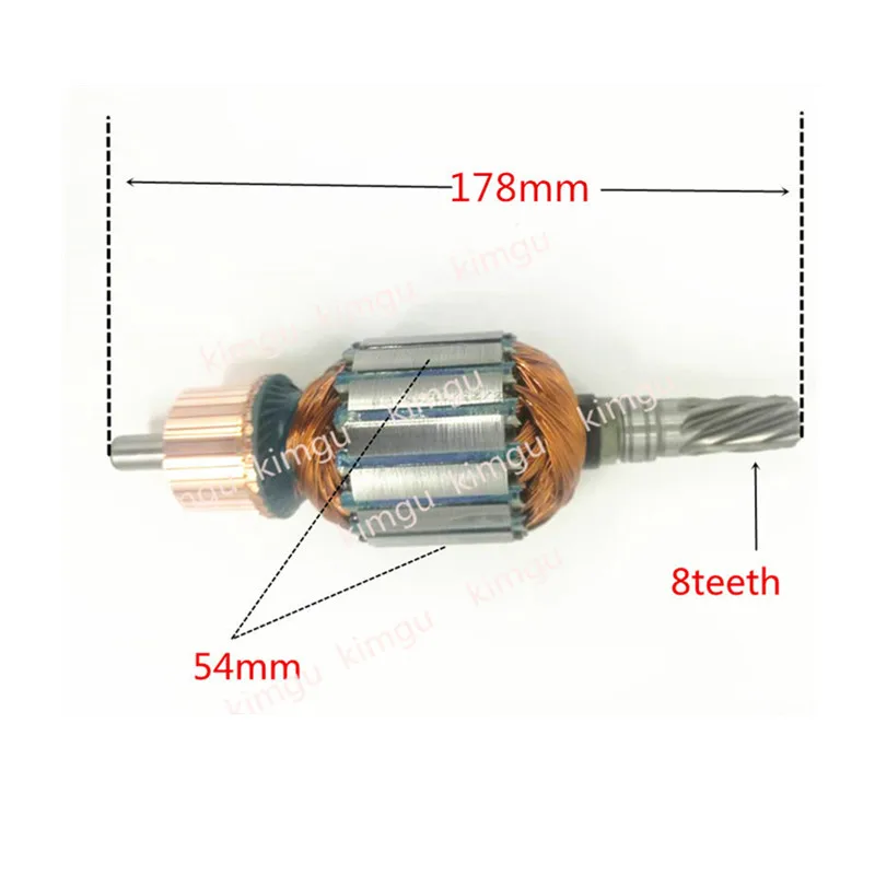 

ARMATURE 220-230V Rotor 1007541-00 Replace For Dewalt D25899K