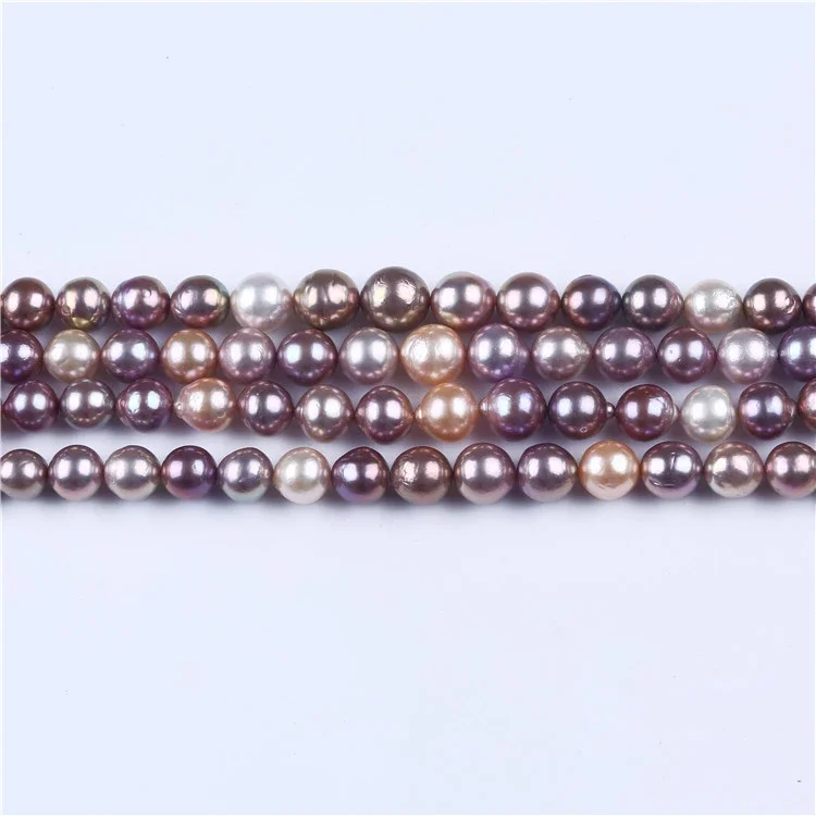 APDGG Natural Pearl 11-14mm mixed color edison pearl strands loose pearls beads women lady jewelry DIY