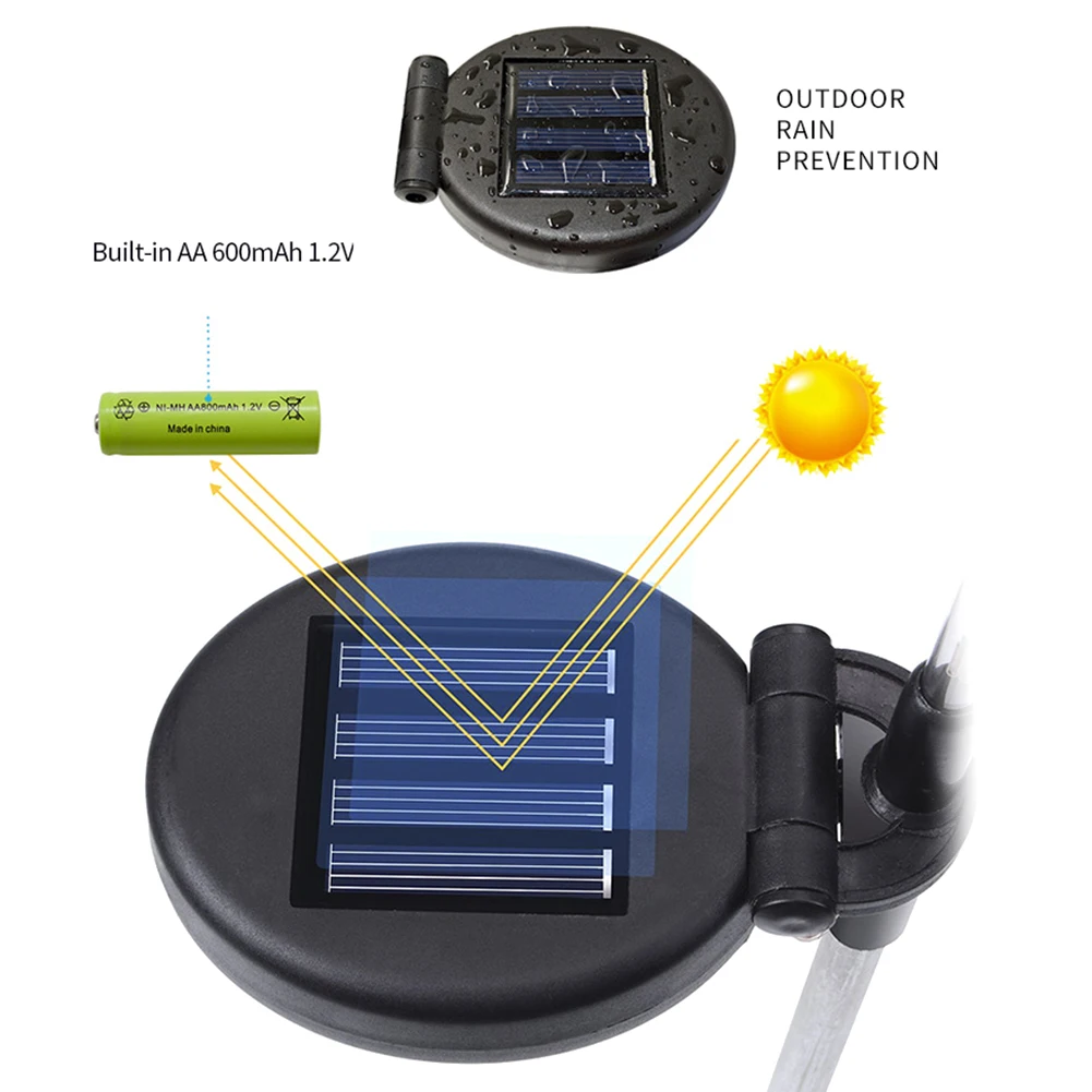 

3x LED Butterfly Solar Lights 7 Color-Changing Waterproof Garden Yard Lamp Christmas Outdoor Garden Holiday Decoration Lights