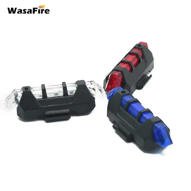 Wasafire USB Перезаряжаемые велосипед светодиодный фонарь светильник велосипеда